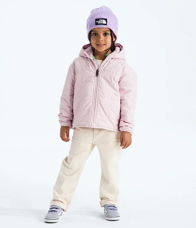 Chaqueta reversible con capucha y cremallera completa Shasta para niña Chaqueta reversible con capucha y cremallera completa Shasta para niña