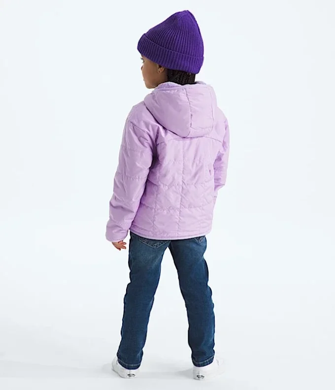 Chaqueta reversible con capucha y cremallera completa Shasta para niña Chaqueta reversible con capucha y cremallera completa Shasta para niña