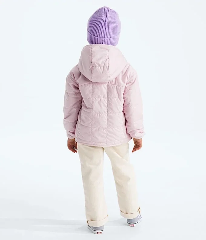 Chaqueta reversible con capucha y cremallera completa Shasta para niña Chaqueta reversible con capucha y cremallera completa Shasta para niña