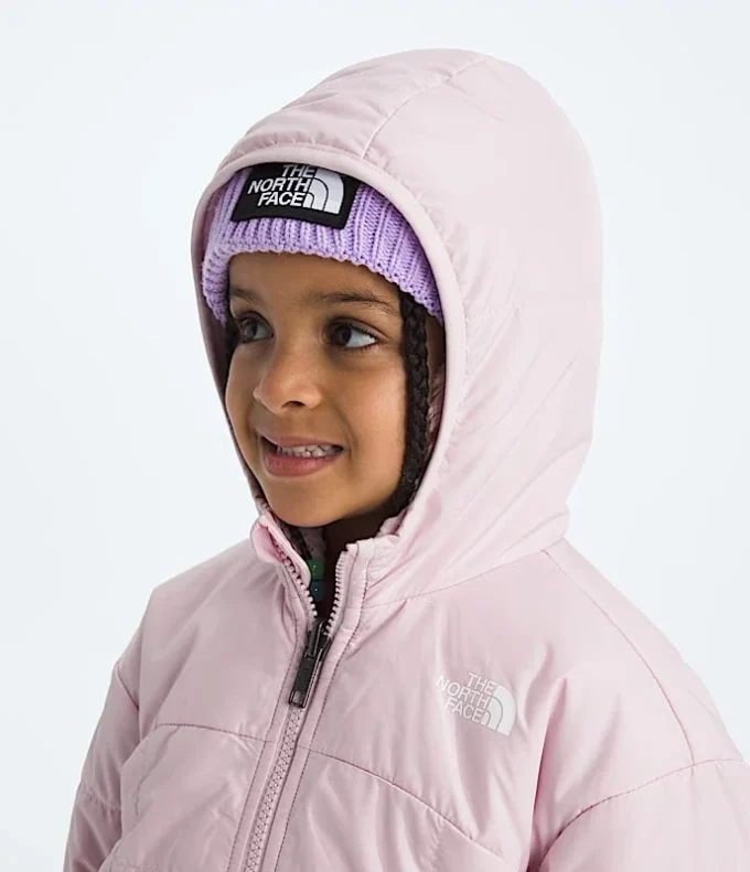 Chaqueta reversible con capucha y cremallera completa Shasta para niña Chaqueta reversible con capucha y cremallera completa Shasta para niña