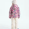Chaqueta reversible con capucha y cremallera completa Shasta para niña — Estampado