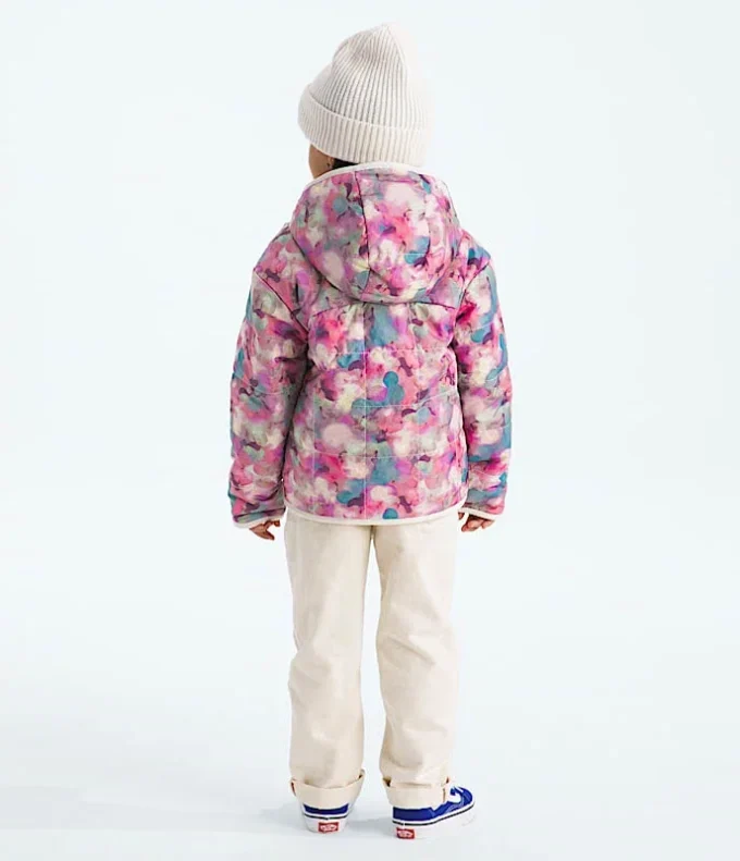 Chaqueta reversible con capucha y cremallera completa Shasta para niña — Estampado