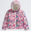 Chaqueta reversible con capucha y cremallera completa Shasta para niña — Estampado