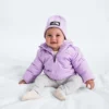 Chaqueta reversible con capucha y cremallera completa Shasta para niñas Chaqueta reversible con capucha y cremallera completa Shasta para niñas