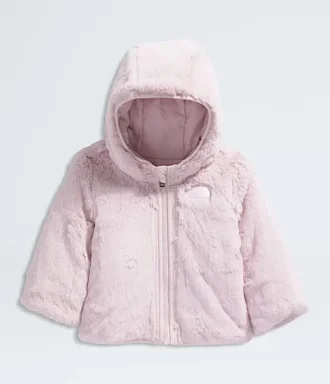 Chaqueta reversible con capucha y cremallera completa Shasta para niñas Chaqueta reversible con capucha y cremallera completa Shasta para niñas