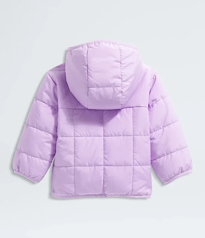 Chaqueta reversible con capucha y cremallera completa Shasta para niñas Chaqueta reversible con capucha y cremallera completa Shasta para niñas