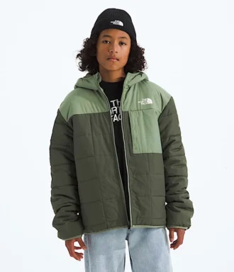 Chaqueta reversible con capucha y cremallera completa Shasta para niño