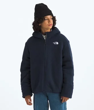 Chaqueta reversible con capucha y cremallera completa Shasta para niño
