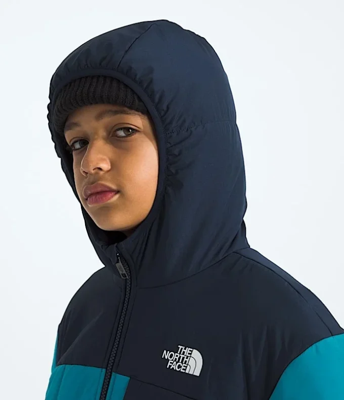 Chaqueta reversible con capucha y cremallera completa Shasta para niño