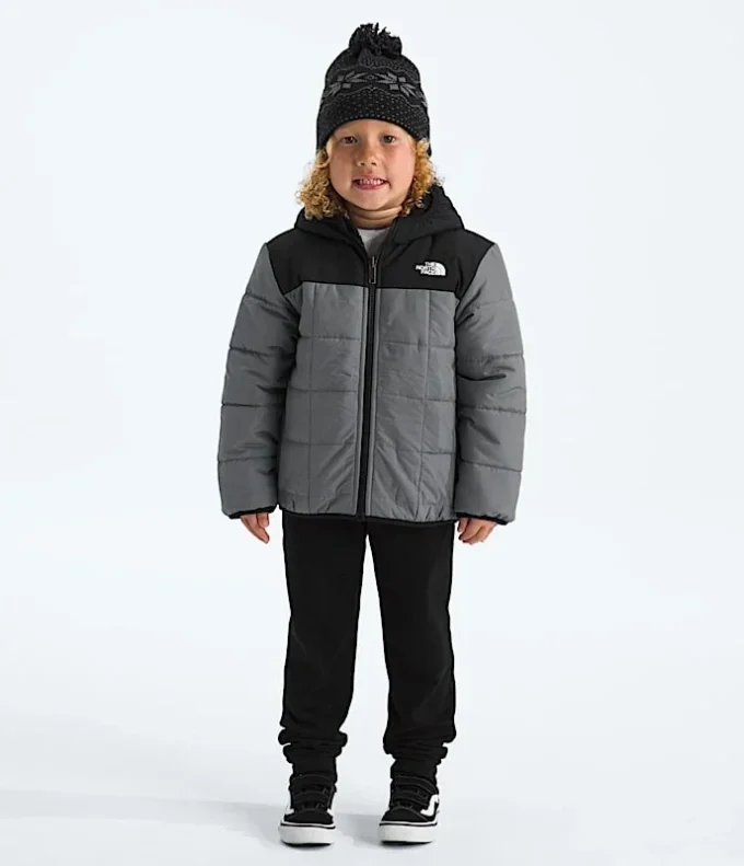Chaqueta reversible con capucha y cremallera completa Shasta para niños Chaqueta reversible con capucha y cremallera completa Shasta para niños