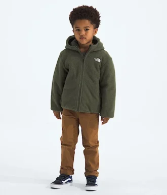 Chaqueta reversible con capucha y cremallera completa Shasta para niños