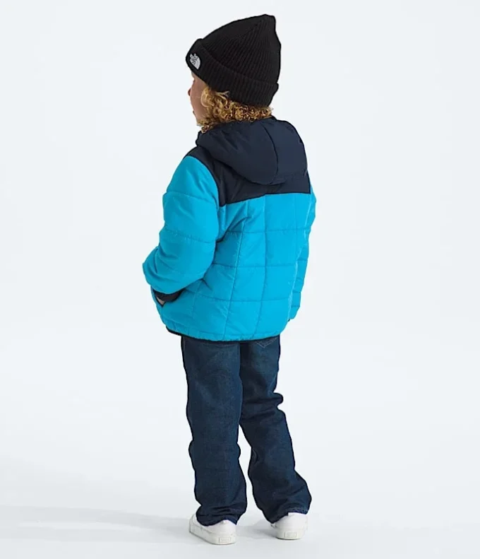 Chaqueta reversible con capucha y cremallera completa Shasta para niños Chaqueta reversible con capucha y cremallera completa Shasta para niños