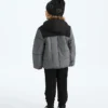 Chaqueta reversible con capucha y cremallera completa Shasta para niños Chaqueta reversible con capucha y cremallera completa Shasta para niños