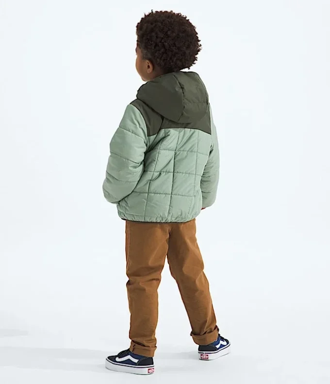 Chaqueta reversible con capucha y cremallera completa Shasta para niños Chaqueta reversible con capucha y cremallera completa Shasta para niños