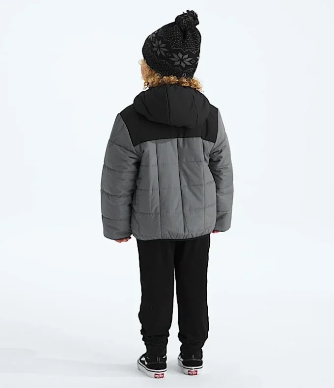 Chaqueta reversible con capucha y cremallera completa Shasta para niños Chaqueta reversible con capucha y cremallera completa Shasta para niños
