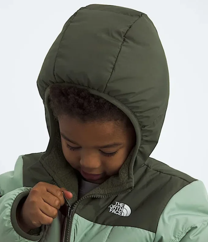 Chaqueta reversible con capucha y cremallera completa Shasta para niños Chaqueta reversible con capucha y cremallera completa Shasta para niños
