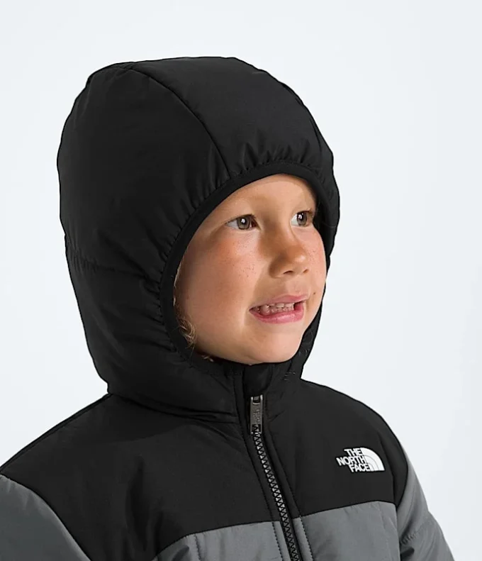 Chaqueta reversible con capucha y cremallera completa Shasta para niños Chaqueta reversible con capucha y cremallera completa Shasta para niños