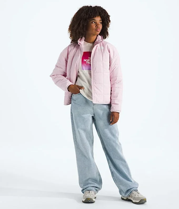 Chaqueta reversible con cremallera completa Shasta para niña Chaqueta reversible con cremallera completa Shasta para niña