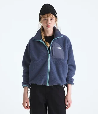 Chaqueta Yumiori Off Peak con cremallera completa para mujer