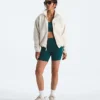 Chaqueta Yumiori Off Peak con cremallera completa para mujer