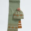 Conjunto de gorro y bufanda Cabin Ski