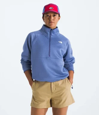 DOTKNIT™ Thermal ¼-Zip para mujer