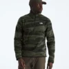 Forro polar Glacier con media cremallera para hombre — Estampado