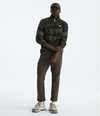 Forro polar Glacier con media cremallera para hombre — Estampado