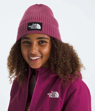 Gorro con vuelta y logotipo TNF™ Box para niños Gorro con vuelta y logotipo TNF™ Box para niños