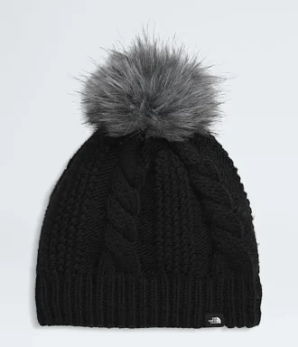 Gorro infantil forrado con pompón de pelo Oh Mega