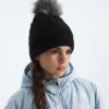 Gorro infantil forrado con pompón de pelo Oh Mega Gorro infantil forrado con pompón de pelo Oh Mega