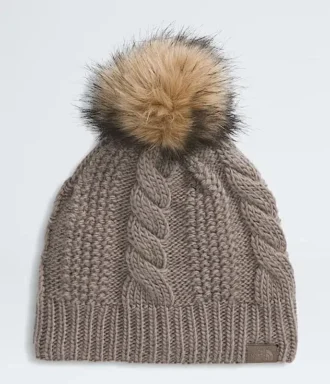 Gorro Oh Mega Fur Pom Lined Beanie para mujer