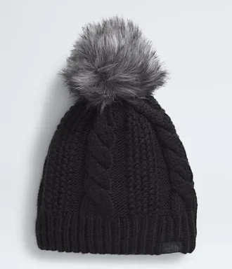 Gorro Oh Mega Fur Pom Lined Beanie para mujer