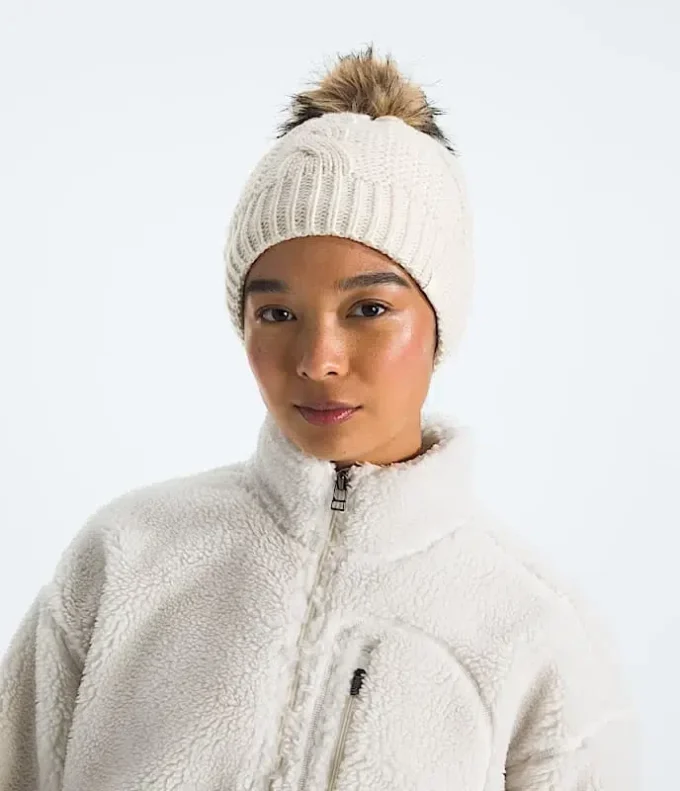 Gorro Oh Mega Fur Pom Lined Beanie para mujer Gorro Oh Mega Fur Pom Lined Beanie para mujer
