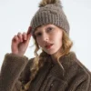 Gorro Oh Mega Fur Pom para mujer