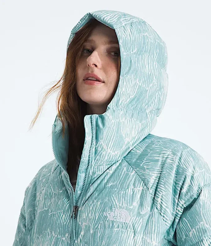 Hoodie de plumón Hydrenalite™ para mujer — Estampado