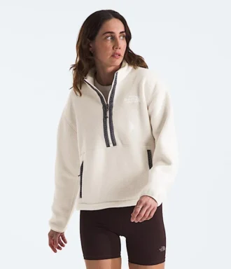 Jersey con cremallera de ¼ TNF™ Fleeski para mujer