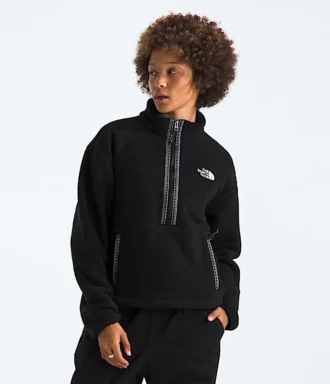 Jersey con cremallera de ¼ TNF™ Fleeski para mujer