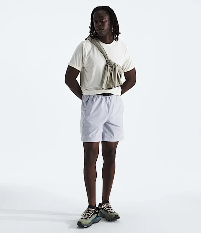 Pantalones cortos con cinturón Class V Pathfinder para hombre — 18 cm