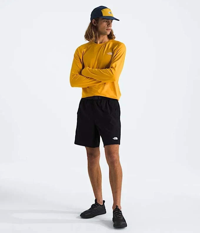 Pantalones cortos con cinturón Class V Pathfinder para hombre — 18 cm