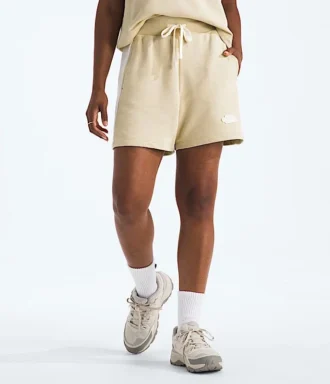 Pantalones cortos holgados de felpa para mujer