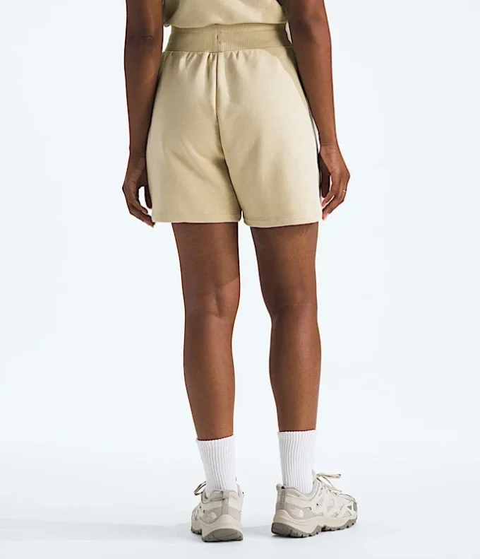 Pantalones cortos holgados de felpa para mujer