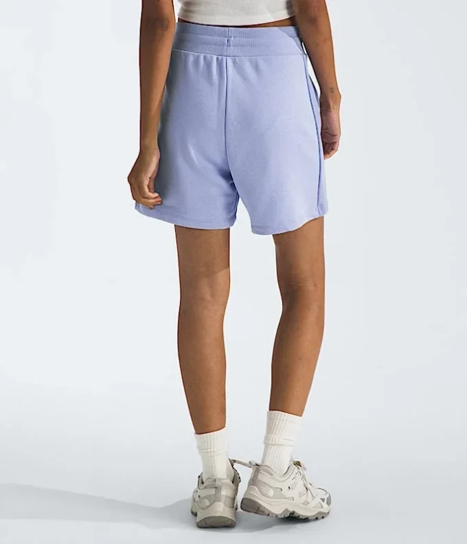 Pantalones cortos holgados de felpa para mujer