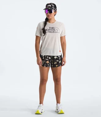 Pantalones cortos Summit Series Pacesetter 3» para mujer — Estampado