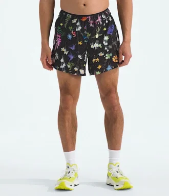 Pantalones cortos Summit Series Pacesetter 5» para hombre — Estampado