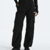 Pantalones holgados de tejido para mujer