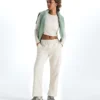Pantalones rectos regulares Evolution Simple Dome para mujer Pantalones rectos regulares Evolution Simple Dome para mujer