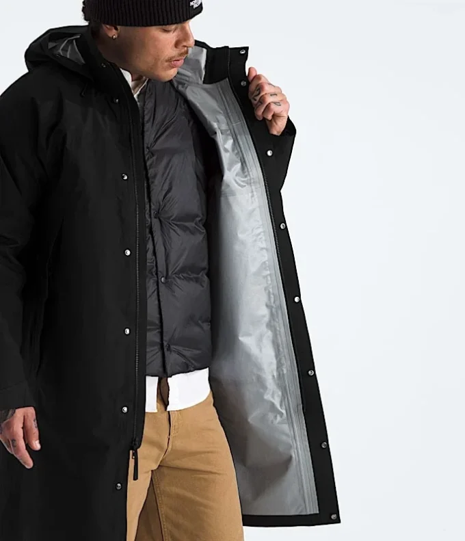 Parka con capucha y plumón 3 en 1 Expedition GORE-TEX® para hombre