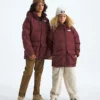 Parka corta con forro polar North Down para niño y niña