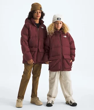 Parka corta con forro polar North Down para niño y niña